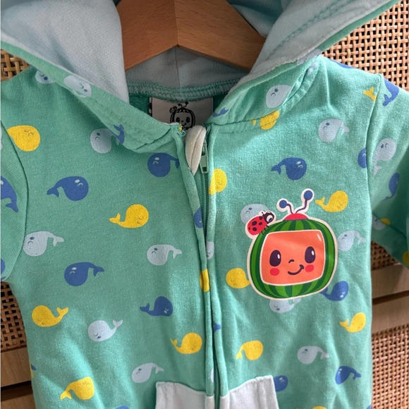 CoComelon JJ Girls Fleece Zip Up Coverall Infant to Toddler Size18M - Picture 6 of 8